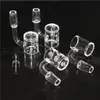 Nieuwste Afgeschuinde Rand Quartz Banger gezandstraald 10mm 14mm 18mm 4590 Mannelijke Vrouwelijke Quartz Banger Nagels Voor Glazen waterpijpen Dab Rigs