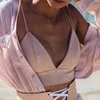Hot Sale Seamless Gym Bra Summer Bralette Crop Top Sexy Pink Strappy Suede Cami Camisole Casual Women Tops Workout Underwear
