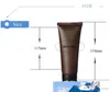 Empty Brown PE Soft Tube for Cosmetic Packaging 100ML Lotion Mask Cream Plastic Bottle Skin Care Squeeze Containers