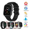 P8 ID SMART Watch Men Watchs Women IP67 Waterproof Fiess Tracker Sport Heart Rutor Monitor Full Touch Smartwatchs för Amazfit GTS Xiaomi S Watchs Watch Watch