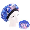 Satin Soie Équipée Chapeaux Fleur Ronde Cheveux Bonnets Large Bord Bain Chapeau Tête Wrap Élastique Nouvelle Ere Chambre Produits Femmes 4 7ba B2