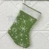 Novo 2020 Colorido Decorações de Natal Family Window Exibição de Natal Meias Presente Saco Pequenas meias de Natal 6 Estilo 300pcs T2I51337