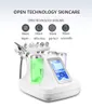 Professionell Hydro Microdermabrasion Hydrafacial Skin Cleaner Water Aqua Jet Oxygen Peeling Spa Dermabrasion Machine 6 i 1
