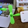 USB-fläkt Flexibel bärbar flyttbar mini-fläkt för all strömförsörjning Powerbank Notebook Computer Summer Gadgets Luftfuktare Sprayer