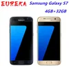 Samsung Galaxy S7 G930A G930T G930P G930V G930F Odblokowany telefon OCTA Core 4 GB / 32 GB 5.1inch 12mp odnowiony telefon
