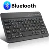 Bluetooth-tangentbord Trådlöst tangentbord Mini-tangentbord Trådlös för PC Phone Uppladdningsbara ljudlösa tangentbord Bluetohooh