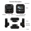 H8 mini carro dvr câmera Dashcam 1080p gravador de vídeo G-sensor Dash CAM gravador de condução