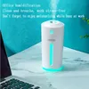 Umidificatore d'aria a 7 luci colorate Strumento di bellezza multifunzionale Umidificatore per il viso Purificazione dell'aria Nano Spray Tecnologia Starry Cup Design muto