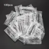 100PCS Steril Engångs medicinsk kvalitet Body Piercing Needle 20st av varje stil 12g 14g 16g 18g 20g för verktygssats navelverktyg