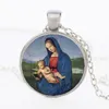 Colliers de déclaration femmes hommes pendentif collier bijoux chrétiens Vintage accessoires de vacances collier religieux