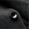 Winter Coat Men Long Thick Woolen Coats Mens Stand Collar Casual Jackets Erkek Mont Palto Peacoat Overcoat Wool Parka 4XL