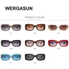 Wergasun 2020 design óculos de sol mulheres senhora elegante sol óculos feminino condução óculos