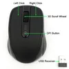 MICE USB Wireless Mouse Gaming 2000DPI Verstelbare ontvanger Optische computer 2.4 GHz ergonomisch voor laptop PC1