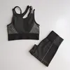Quick Dry 2 Piece Gym Set Workout Clothes Women Sport Bra + Seamless Fitness Shorts Sports Wear Gym Clothing Athletic Yoga Set