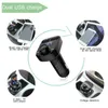 X8 FM Wireless Transmitter Charger Aux Modulator Bluetooth Handsfree Car Kit Audio MP3 Player 3.1A Charge Dual USB Chargers For iPhone 13 12 11 Pro Max X 8 7 and Samsung