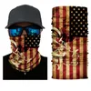 Cycling Face Mask American United Kingdom Germany Canada Flag Printing Washable Adjustable Cycling Protective Masks 50*25CM
