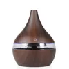 300ml humidificador USB Wood purificador de madeira quarto aromaterapia refrogerador de ar natural difusor de grão de madeira 4 estilos ljjk2452