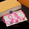 Europe America Fashion New Style Men Lady Women Colored Nylon Rope Pull-out Bracelet With Engraved V Initials Hollow Out 3 Color Charm 1Pcs