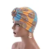 Nueva llegada moda mujer trabajo diario turbante cabeza envoltura flor banda dormir sombrero Bandana Hijab gorra plisada