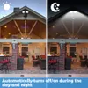 Outdoor Wall Lamp Solar Led Light Motion Sensor Wandlichten 30 LED IP65 Waterdichte Dubbele Hoofd Verstelbare Patio Garage Garden