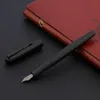 High quality JinHao 75 matte black classic Feather Arrow Gun gray gift Fountain Pen Stationery Office school supplies Writing