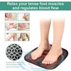 Electric EMS Foot Massager Pad Feet Muscle Stimulator Foot Massage Mat Förbättra blodcirkulationen Lindra Ache Pain Health Care1001620