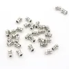 1000pcs Tibetan Silver alloy Bow Spacer Loose Metal Beads For Jewelry Making Handmade Diy Bracelet Necklace Accessories Wholesale 6x3mm