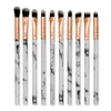 10pcsset makeup marble brushes Set Blush powder eye shadow eyeliner High Quality Brush set face professional brushes DHL5160341