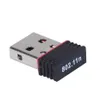 NANO 150M USB WiFiアダプター150MbpsワイヤレスIEEE 802.11n G BミニアンティナドングルチップセットMT7601ネットワークカード