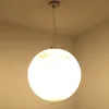 Moderne LED Maan Opknoping Lights Loft Kroonluchter Slaapkamer Hangarmaturen Nordic Verlichtingsarmaturen Woonkamer Hanglampen