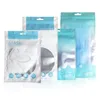 Empty Retail Box Packing Packaging Protective OPP Bag zipper pouches Zipper Bags for Disposable Face Mask