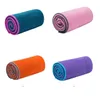 Ny mikrofiber yoga filtar handduk med bärväska bärbar träning gym träning övning mjuk handduk nonslip pilates mat täcker filt