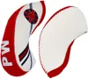 10pcsset UK Flag à motifs néoprène Golf Club Wedge fer couvre-chef ensemble de couverture couvre-chef protéger étui pour fers 2 couleurs à Cho4877967