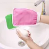 200PCs Korea Scrub Mitt Magic Peeling Bath Glove Exfoliating Tan Borttagning Dusch Bad Marocko Handduk Sn4720