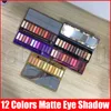 5 stilar Face Makeup Eye Shadow Naken 12 Färg Ögonskugga Palett 15.6g Honung Värme Cherry Eye Shadow Palette