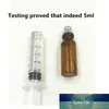 5 ml de vidro âmbar garrafas de rolo, com bola de metal para óleo essencial, aromaterapia, perfumes e Lip Balms- Tamanho perfeito para viagens