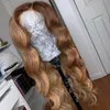 Nyaste 136 spetsfront Deep Wave Wig Human Hair Wigs For Women Pre Plucked Human Hair Wig8027816