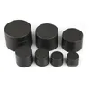 3g 5g 10g 15g 30g 50g 80g Frosted Black Cream pot cosmetic container plastic bottle makeup Facial Cream jars