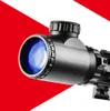 3-9x32EG Táctico Rifle de alcance Redegreen Dot iluminado retícula Optic Sight Airsoft Caza Scopes con la cubierta de la lente libre