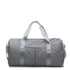 Multifuncional Nylon Segredo de armazenamento grande saco Duffel Bags Unisex Travel Bag Waterproof Casual Praia Exercício sacos de bagagem 7 cores com marcas