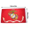 50st Banner Flags 3x5fts 90x150cm Förenta staterna i American USA US Army USMC Marine Corps Flag