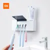 Xiaomi Liushu ABS UV Air Drying Sterilization Toothbrush Holder With Cover Smart Sensor Type-C Rechargeable Wall Mounted