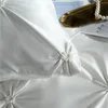 LOVINSUNSHINE Luxury Silk Bedding Set Queen Comforter Bedding Set King Duvet Cover Set UO01# Y200111