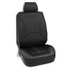 Obciążenia siedzenia samochodowego Pełny zestaw - Faux Leather Automotive Front and Back Ochraniacze do samochodów ciężarowych SUV