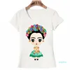 Hot Sale Charismatic Cute Cartoon Art T Shirt Sommar Söt Kvinnor T-shirt Ny Design Toppar Tjej T -Shirt Dammar Casual Tees Fashion Short Tee