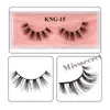 Ny 5D Minksfransar 3D-mink ögonfransar grymhetfria fransar 100% handgjorda återanvändbara naturliga ögonfransar Fluffy false Lashes Eye Extension Makeup