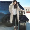 FeGeous Long Faux Fur Winter Jaqueta Casaco Thick Fluffy Mulheres 5 Cores Casacos Streetweat Chic Peles Calavanca