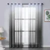 Yaapeet Blackout Modern Sheer Curtains Gradient Color Living Room Japan Style Curtain Polyester Pretty Bedroom Window Decoration1
