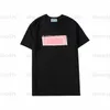 Bayan Erkek T Shirt Tasarımcılar Mektup Çerçeve Baskılı Moda Kadın T-shirt Pamuk Rahat Tees Kısa Kollu Luxurys Giyim Tişörtleri