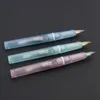 High quality Frosted plastic Fountain Pen posture correction transparent gift pen Stationery Office school supplies Writing1